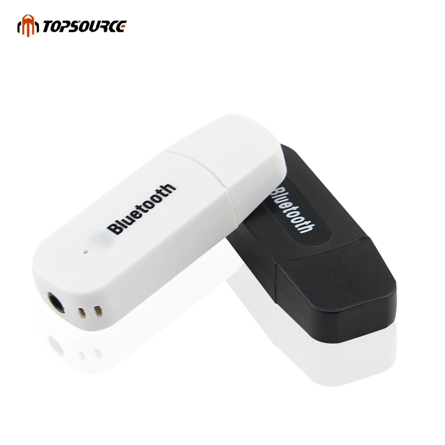 Topsource Bluetooth автомобильный комплект Aux беспроводной портативный музыкальный аудио