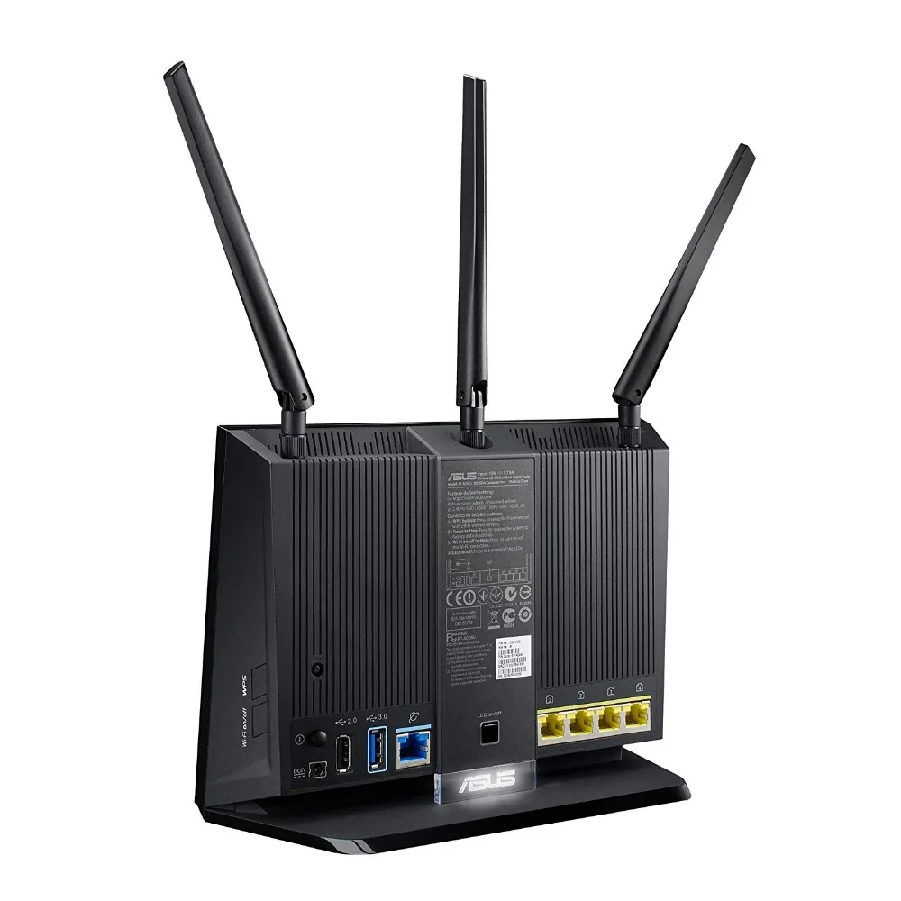 ASUS RT-AC68U AC1900 1900Mbps Wi-Fi 5 AiMesh For Mesh Whole Home WiFi Dual-Band Router Upgradable Merlin System AiProtection