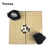 Alta Calidad Plegable Conveniente Juego de Go Juego de Mesa de Ajedrez Magnético WeiQi Baduk Full Set 32x32 cm Tamaño de plástico Y ► Foto 1/6