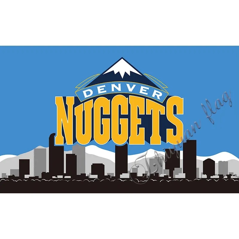 Denver Nuggets Flag NB*A National Basketball Association ...