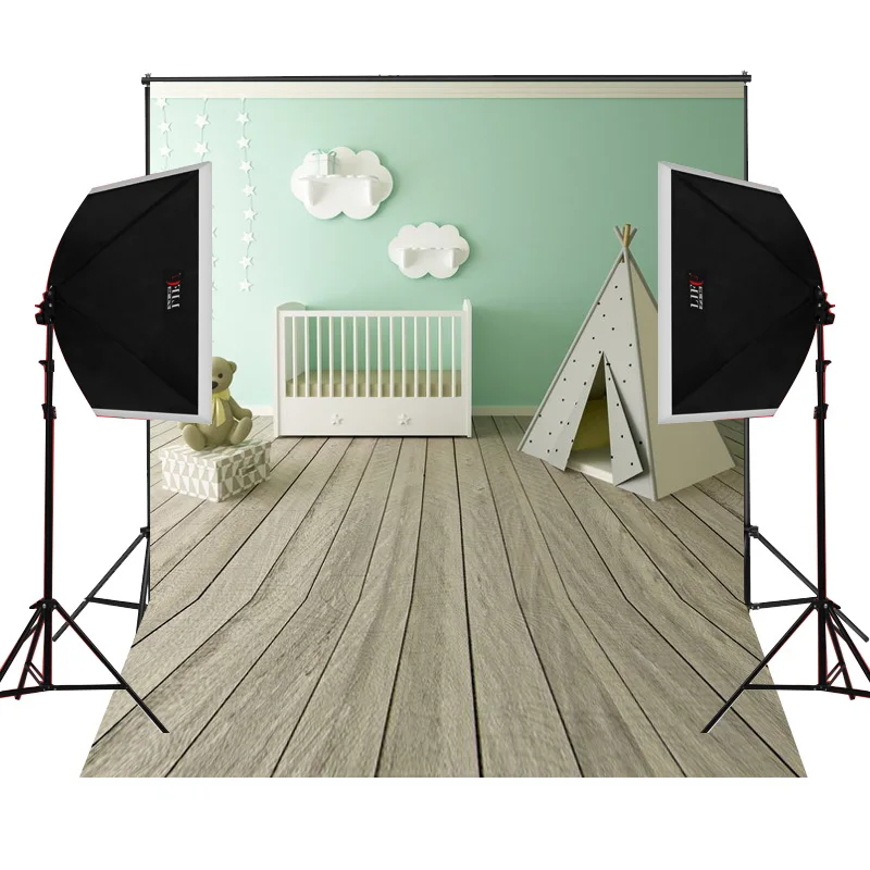 Indoor small tent scenic for kids photos camera fotografica studio vinyl photography background backdrop cloth digital props