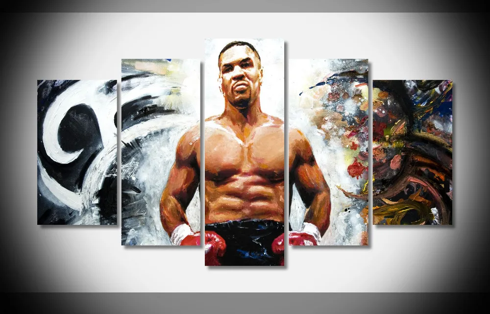 Miketyson De Boxe Affiche Citation De Motivation Affiche Encadree Galerie Wrap Art Reproduction Accueil Mur Decor Mur Photo Deja Accroche Aliexpress