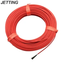 1 рулон 20 м 2,0 мм Ptfe провод из углеродного волокна Электрический пол горячей линии утолщение инфракрасного отопления пол нагревательный кабель системы горячей