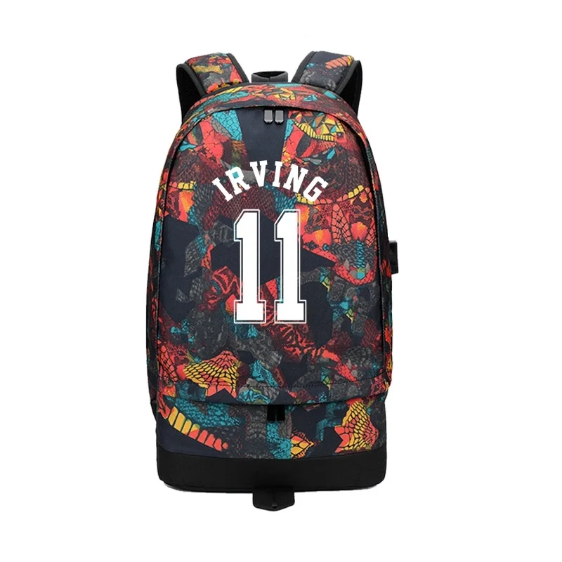 Fashion Kyrie Irving USB Canvas Bag 