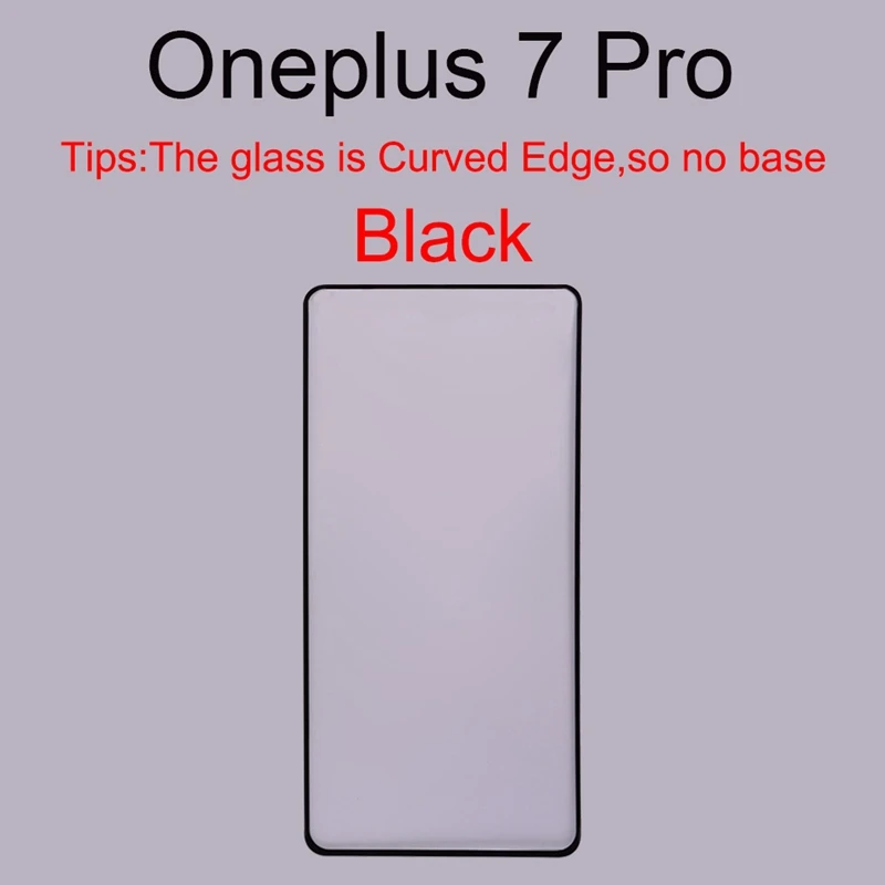 6D закаленное стекло для Oneplus 7 Pro 6t 6 5t 5 Защита экрана One plus 7pro Oneplus7 Защитное стекло для Oneplus 7 Pro 6 6t 5t - Цвет: for Oneplus 7 Pro