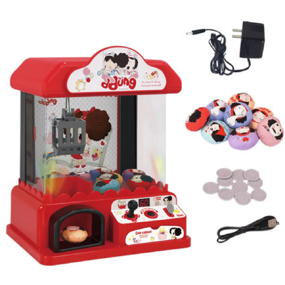 

2019 Ddung Genuine Big Size Clip Doll Machine Game Machine Lighting Music Coin-operated Rocker Gift For Kids