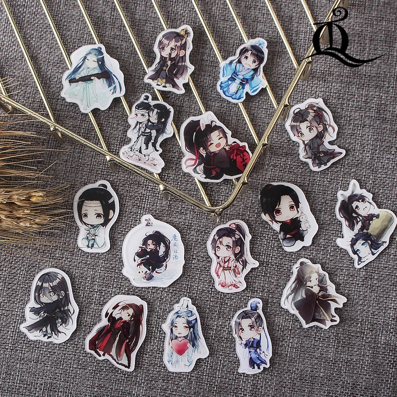 

1 PCS the founder of diabolism Cartoon Badge Icons on The Pin Acrylic Badges Badges for Clothing Kawaii Brooches Pvc Brooch,Z73