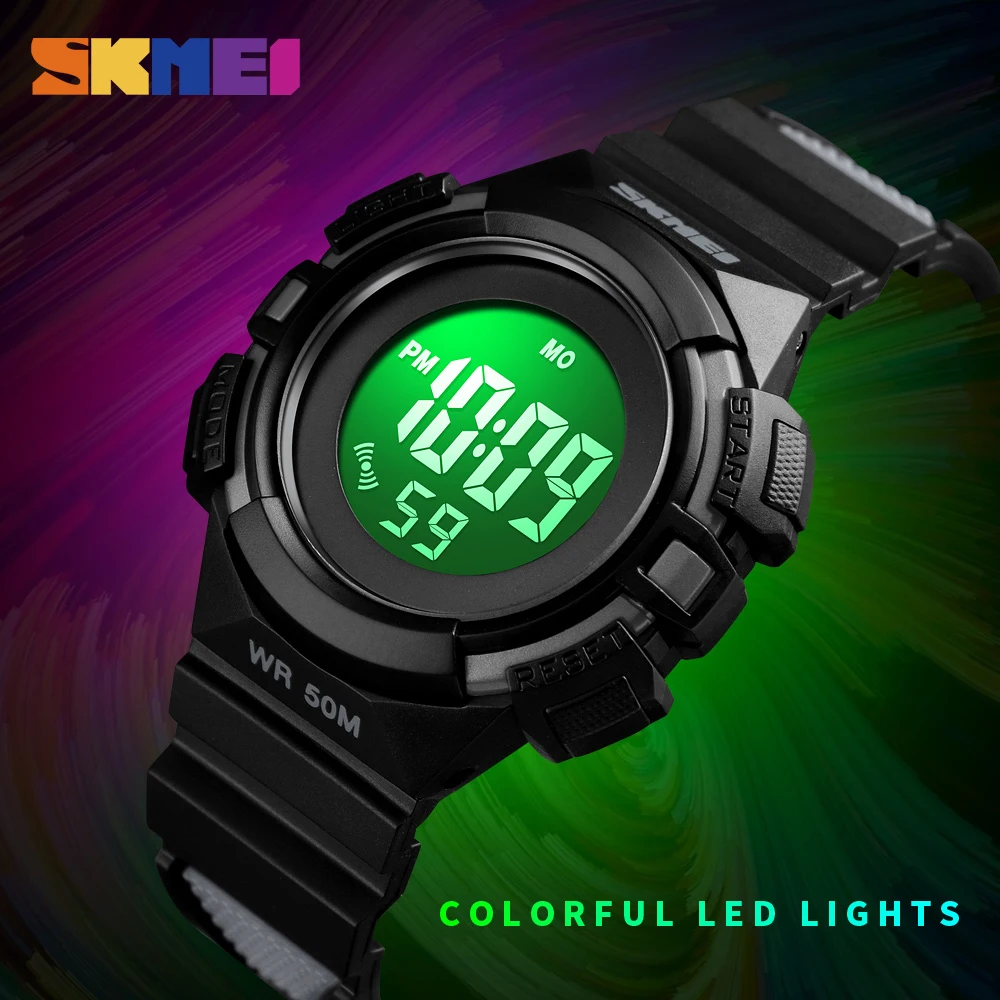 SKMEI Kids Watch  Waterproof Outdoor Anti-Shock Sport Children Watch Men Fashion Digital Wristwatch Relogio Masculino 1485