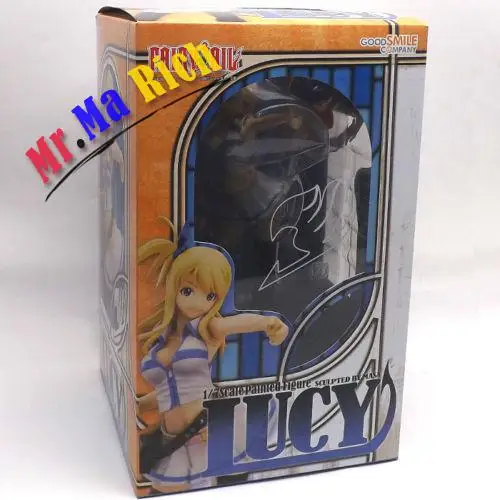 Японское аниме Сказочный хвост Lucy Heartfilia 8 &quotсексуальное литое ПВХ фигурка 1/7