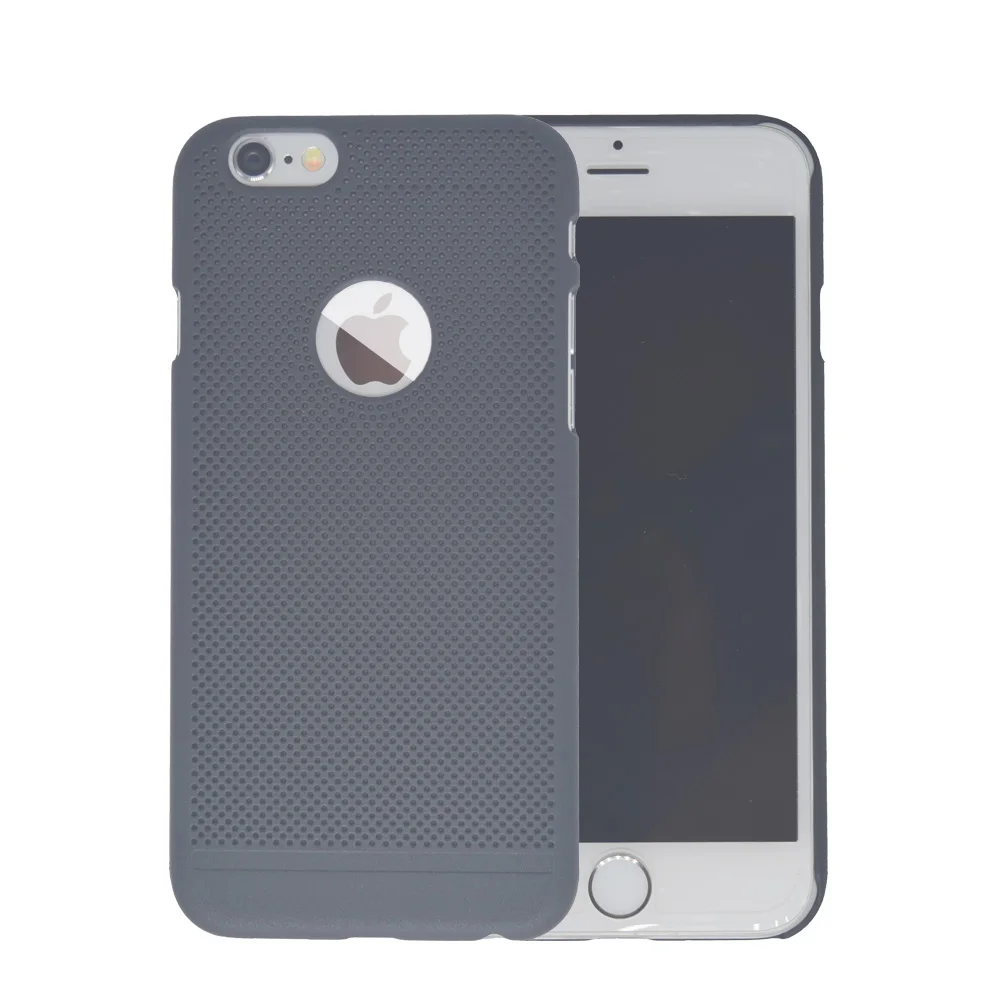 

Ultra Thin Slim Radiating Holes Hard Plastic Back Case Cover For Apple iPhone 6 6S iPhone 6 Plus 6S Plus Phone Matte