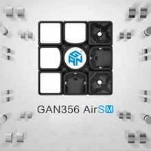 GAN 356 Air SM магический куб 3x3x3 Магнитная головоломка на скорость Gan356 AirSM версия соревнования куб обучающий игрушки 56 мм