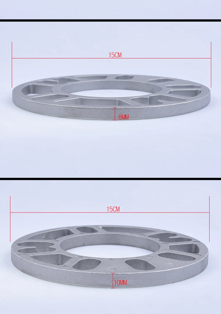 2 шт. колеса разделительные прокладки пластины для детей 4, 5, серьги-гвоздики для 4x100 4x114,3 5x100 5x108 5x114,3 5x120 Универсальный Автомобильный Алюминий 3 мм 5 мм 8 мм 10 мм