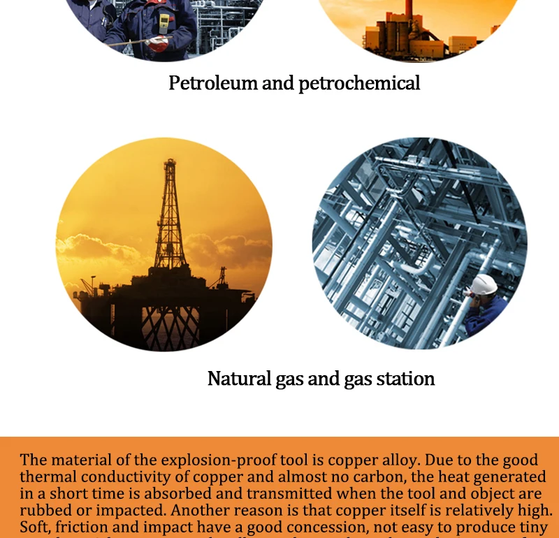 36 шт. комбинированные инструменты, взрывозащищенный комбинированный инструмент, бериллия бронза и алюминий, бронза, предназначенный для нефтяной станции