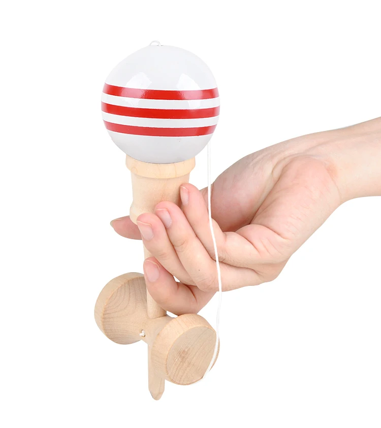 Kendama 18,5 см деревянные игрушки спортивная игрушка для игр на открытом воздухе шары жонглирование мяч игрушка для детей струны Профессиональный Kendama для взрослых