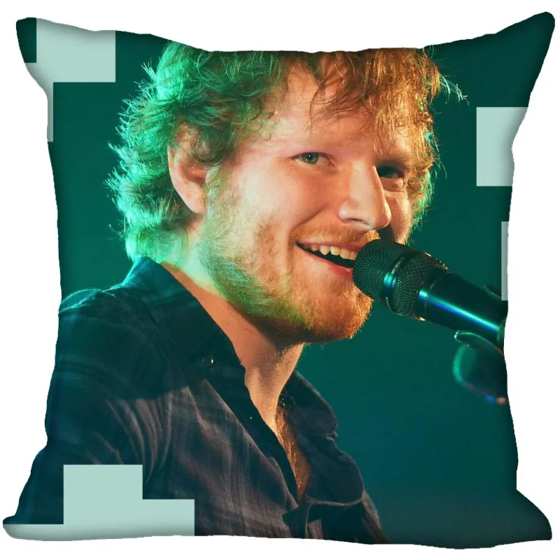 Чехол для подушки Ed Sheeran дома декоративный чехол на Невидимый молнии s 40X40