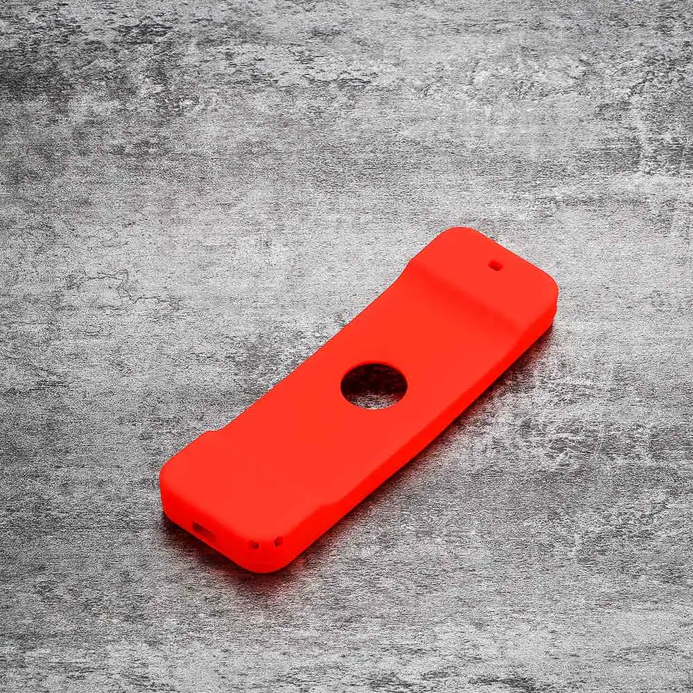 Цветной силиконовый защитный чехол с дистанционным управлением, водонепроницаемый чехол для хранения пыли, Органайзер - Цвет: red