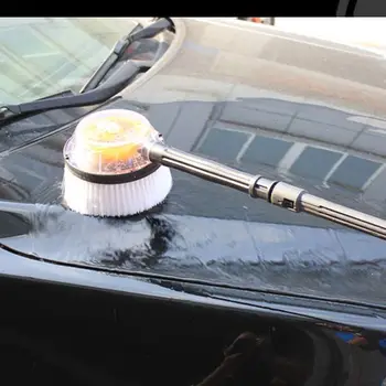 

Car Rotating Round High Pressure Water-Gun Cleaning Car Wash Brush For Karcher