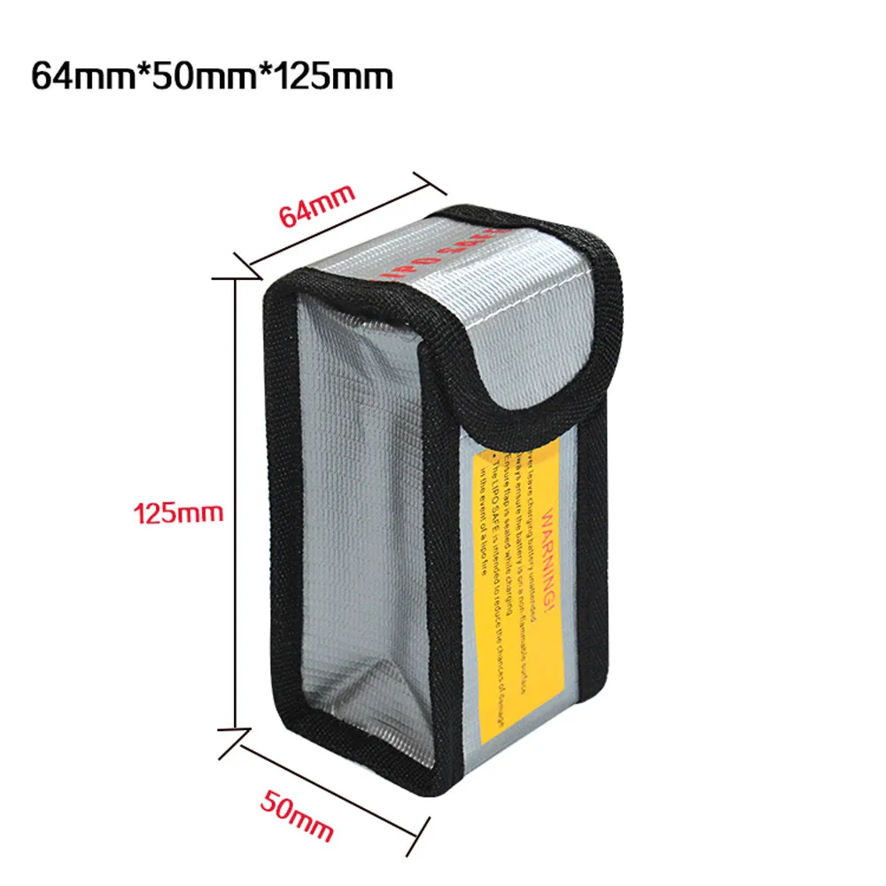 LiPo Li-Po батарея пожаробезопасная защитная сумка 64*50*125 мм леверт Прямая поставка S9162