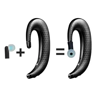 

S9 not into the ear Bluetooth headset wireless mini ultra small earplugs hanging ear sports driving bone conduction long standby