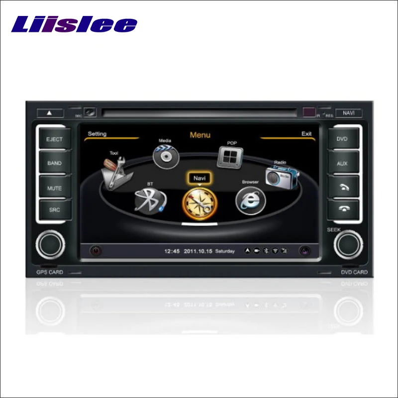 Flash Deal Liislee For VolksWagen VW Touareg 2003~2010 Car Radio Audio Video Stereo CD DVD Player GPS Nav Navi Navigation Multimedia System 2