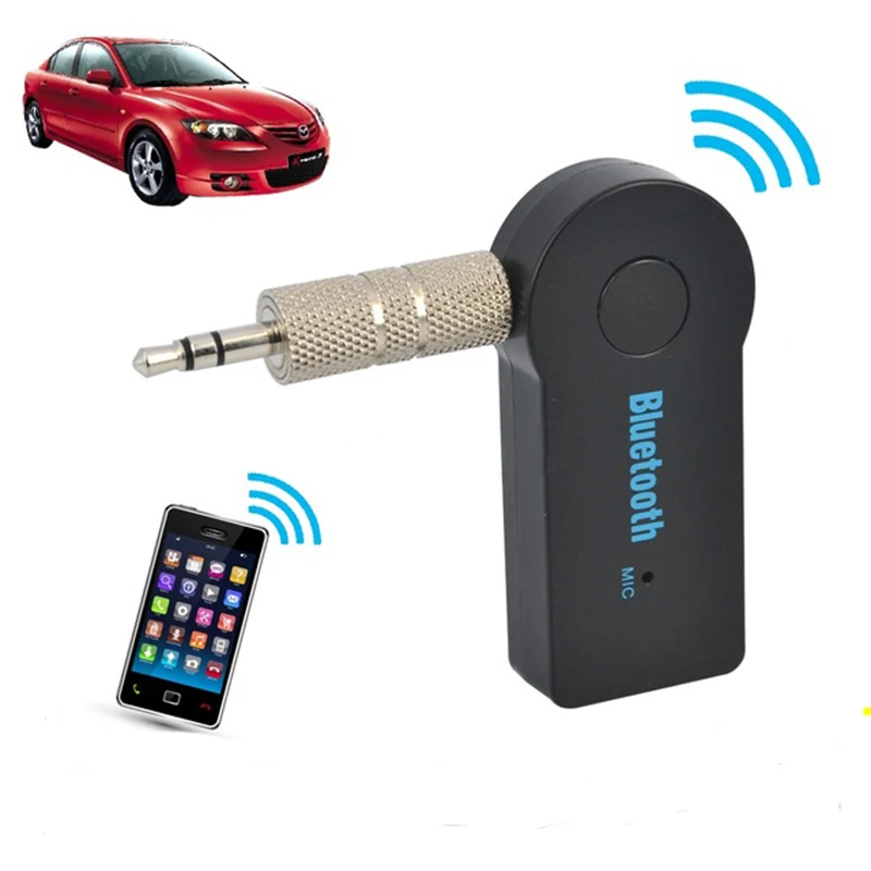 Портативный мини беспроводной Bluetooth аудио приемник 3 5 мм авто AUX потоковый