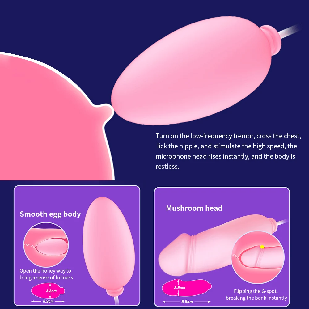 Tongue Dildo Vibrator For Women Vagina Vibrating Eggs 7 Speed G-spot Stimulate Oral Licking Clitoris Vibrator Sex Toys for Women (11)