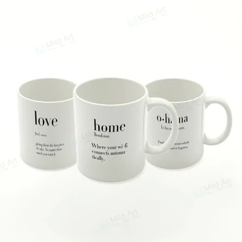 

Humor Quotes Home Mother Love Girl Friends Gifts Minimalist Nordic Kitchen Accessories Ceramic Water Cups Custom Coffee Tea Mugs