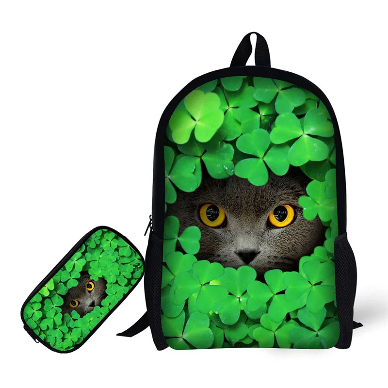 

mochila escolar feminina backpack Pencil bag masculina school bags infantil sac dos menino rugzak menina kawaii Lizard cats dogs