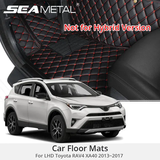 For LHD Toyota RAV4 IV XA40 2017 2016 2015 2014 2013 Car Floor Mats RAV