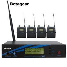 Betagear 300iemg2 G2 iem мониторы Беспроводная система передатчиков для сценических выступлений система 1 передатчик и приемник 4 персональный монитор беспроводной системы