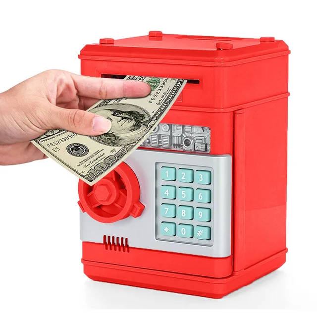 Buy Mini Electronic ATM Money Box Safe Password Cash