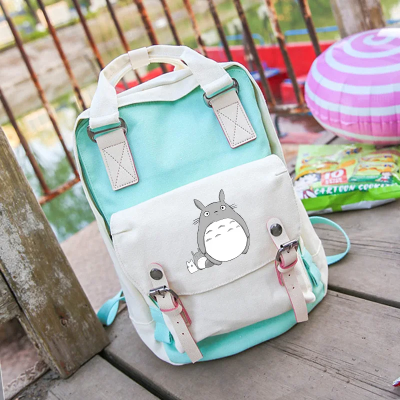 Рюкзак для отдыха Tonari no Totoro Cartoo корейский стиль бесплатная доставка|korean version|schoolbag