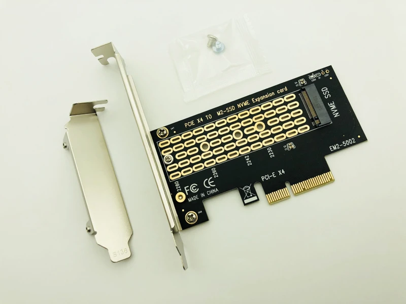 H1111Z добавить на карту PCI Express m.2 адаптер/Riser M.2 SSD PCIE адаптер M.2 2280/SSD NVME PCIE SSD-M.2 PCI-E 4x PCIE 3,0 адаптер