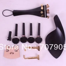 4/4 скрипки детали из черного дерева, фрак тюнер упор, подбородник держатель для подбородника# E32-1