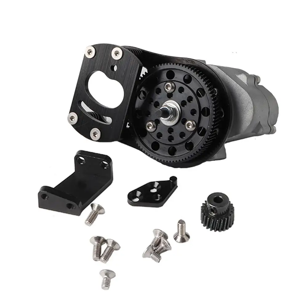 

1:10 RC Rocker Crawler Part Transmission Case 2Gen AXIAL SCX10 AX10 D9 Metal RC Replacement Transmission Box