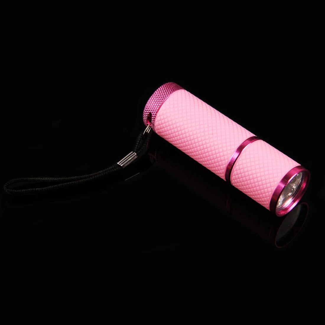 Мини-светильник для ногтей, ультрафиолетовый, светильник-вспышка, портативный светодиодный, ручной светильник-вспышка, светильник для сушки ногтей, УФ-светильник, гель для ногтей, быстрая сушка - Color: Pink