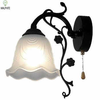 

Nordic Modern wall lamp bedroom bedside bathroom mirror living room Restaurant cafe loft Luminaire glass hanging light fixtures