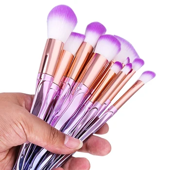 

12 pcs Colorful Cosmetic Makeup Brushes set Blending Contouring brush Powder Eyeshadow Lip Blush Foundation Brush Pen Beauty