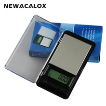 NEWACALOX 200g x 0.01g Precision Digital Pocket Scale for Gold Bijoux Diamond Scale Jewelry 0.01 Weights Electronic Scales