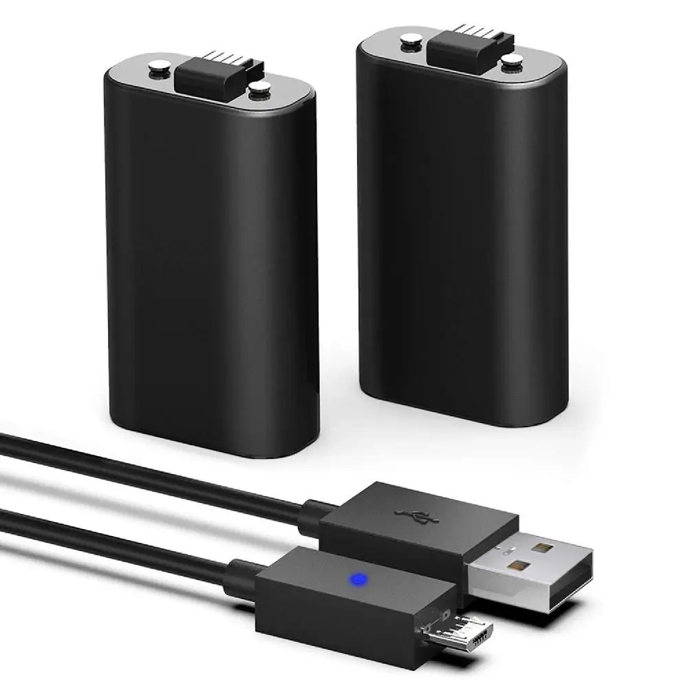 

DSstyles 1200mAh Ni-MH Rechargeable Battery for Xbox One/Xbox One X/Xbox One S Wireless Controller