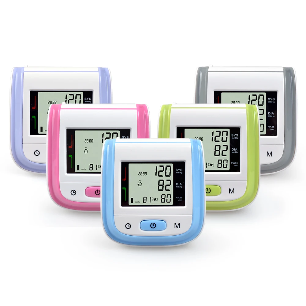 

Digital LCD Automatic Wrist Blood Pressure Monitor Measurement Device Heart Beat Meter Pulse Oximeter Health Care Tonometer