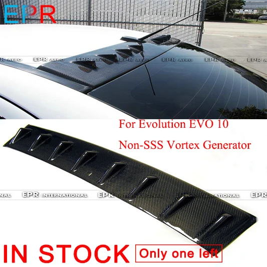 Для Evolution EVO 10 неsss карбоновый Вихревой генератор для Mitsubishi глянцевая отделка