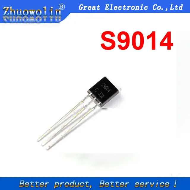 100-teile-los-9014-PNP-Transistor-TO-92.