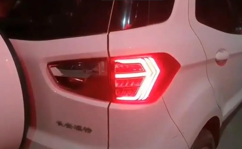 Автомобильный Стайлинг задний фонарь для Ecosport 2013- светодиодные задние фары Противотуманные фары задние фары DRL+ тормоз+ Парк+ сигнальная лампа декоративная лампа