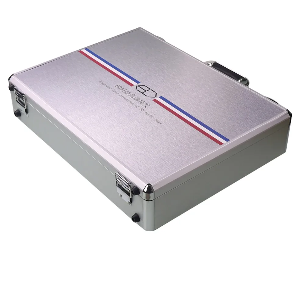 Top Hair connector 6D2 hair extension tool luxury suit 7 in 1 6D hair extension machine for Hair salon