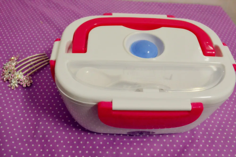 Eco Friendly Healthy Charging Cable Electric Lunch box , Portable Plug in Electronic Insulated