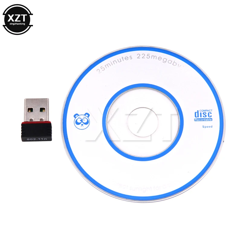 Мини беспроводной USB 2,0 Wifi адаптер 2,4 ГГц WLAN сетевая карта 802.11n/g/b 150 Мбит/с WiFi приемник для портативных ПК Windows XP