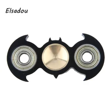Elsadou 2017 Best Hand Spinner Batman Shape Finger Spinner Fidget Toy