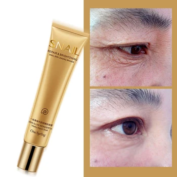 

Snail Extract Anti Wrinkle Eye Cream Dark Circles Eye Bag Remove Skin Care Snail Cream 789