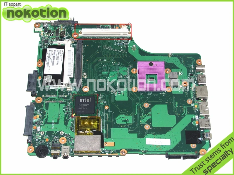 Материнская плата NOKOTION 1310A2171546 V000127060 для ноутбука toshiba системный блок Statellite A300 A305